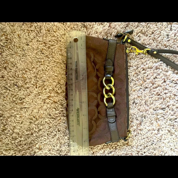 Authentic Rare Coach wristlet (Large- 8.5” Long) - Picture 6 of 10